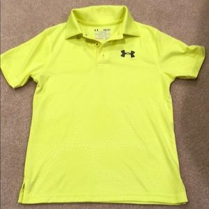 Under Armour Boys Polo Youth Small
